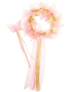 Little Adventures Gold Fairy Halo & Wand> Accessories