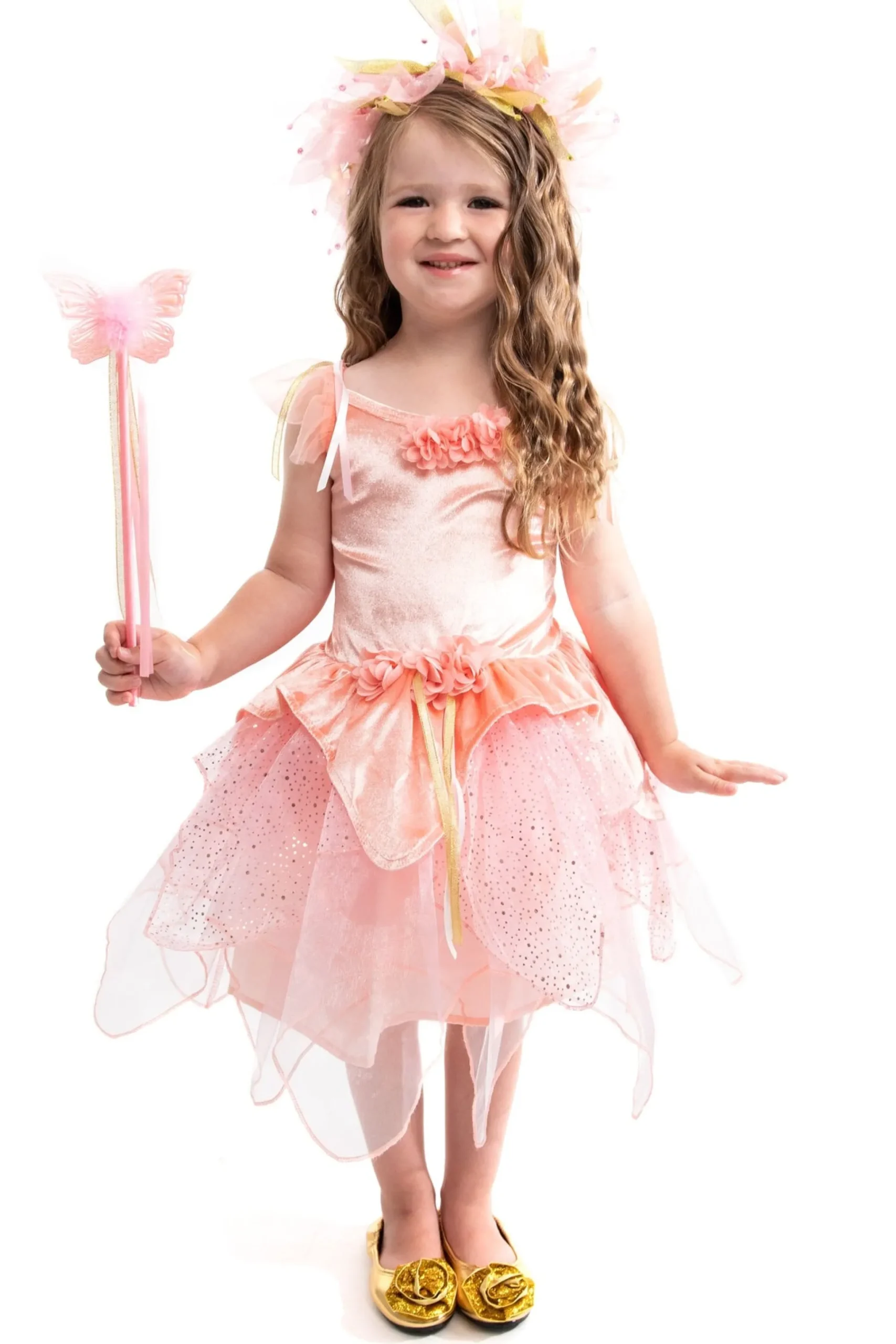 Little Adventures Gold Fairy Halo & Wand> Accessories