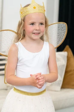 Little Adventures Gold Shimmer Fairy Wings><noscript><img width=