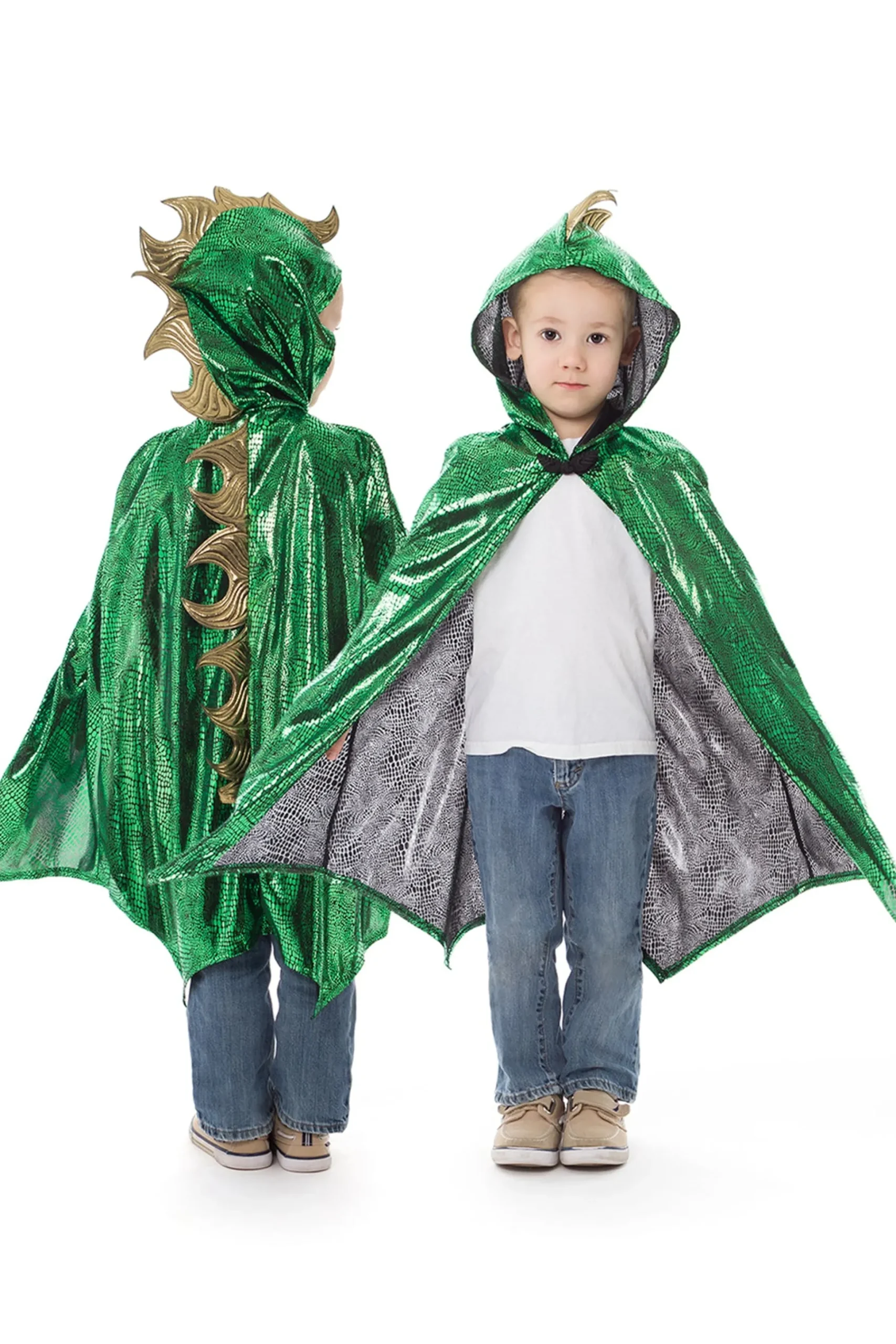 Little Adventures Green Dragon Cloak> Knights & Dragons