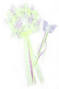 Little Adventures Green Fairy Halo & Wand> Accessories