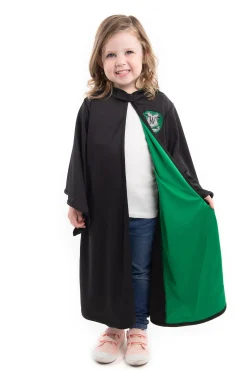 Little Adventures Green Hooded Wizard Robe> Cloaks