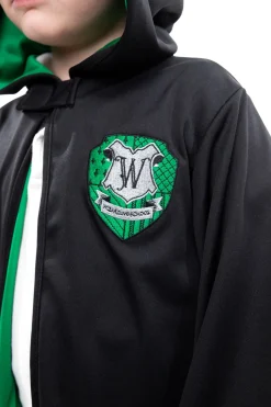 Little Adventures Green Hooded Wizard Robe> Cloaks