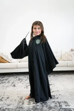 Little Adventures Green Hooded Wizard Robe><noscript><img width=