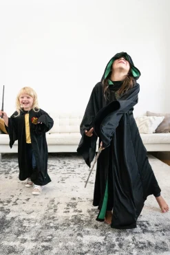 Little Adventures Green Hooded Wizard Robe><noscript><img width=