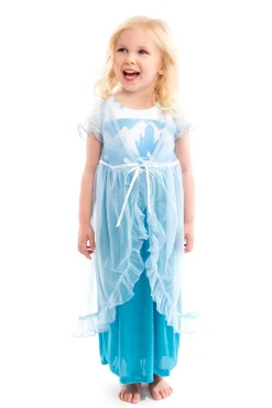 Little Adventures Ice Princess Nightgown With Blue Robe> Nightgowns