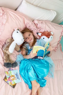Little Adventures Ice Princess Nightgown With Blue Robe><noscript><img width=