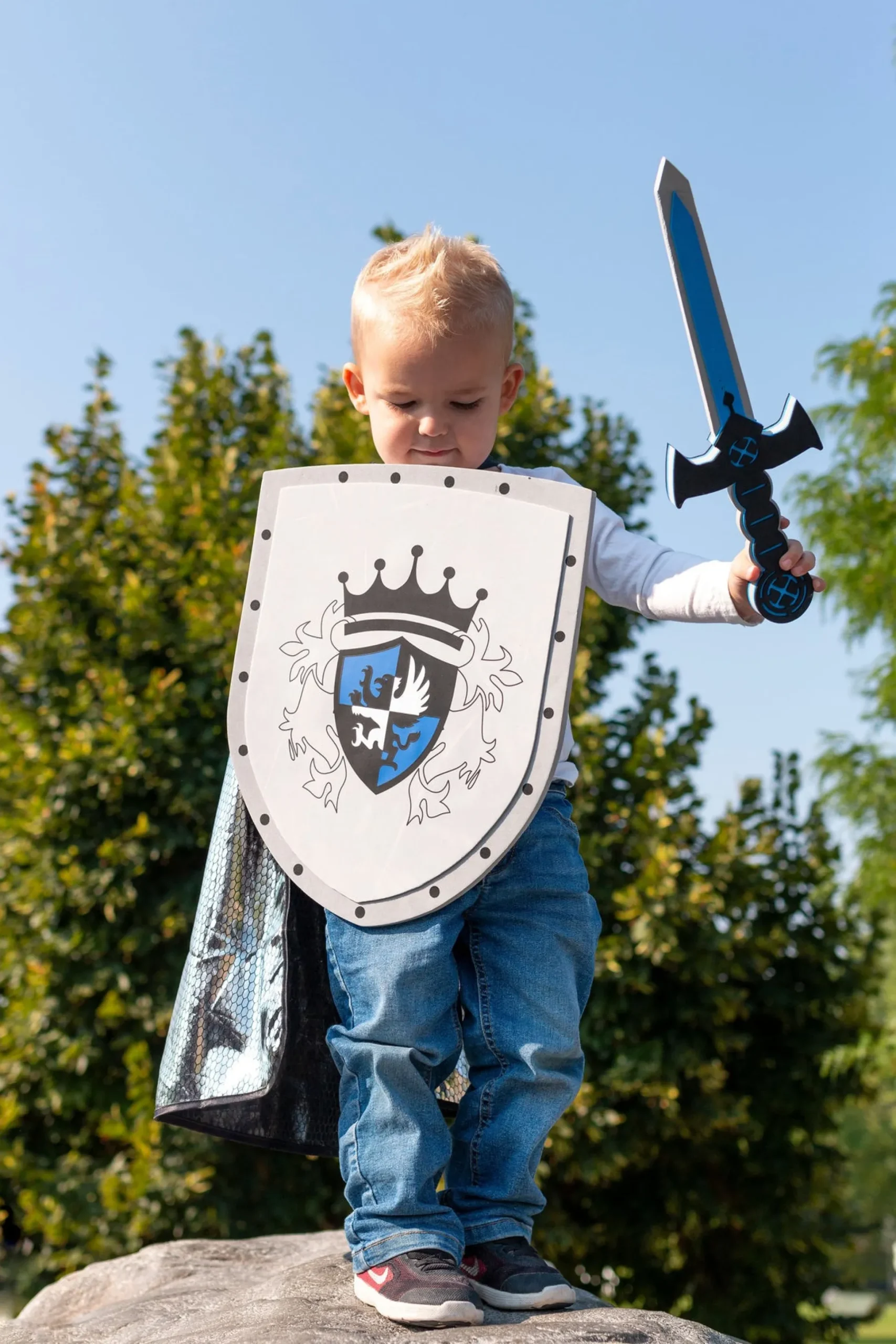 Little Adventures Knight Cape & Sword Set> Cloaks