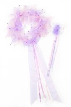 Little Adventures Lilac Fairy Halo & Wand> Accessories