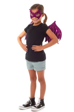 Little Adventures Magenta Dragon Wings & Mask Set> Knights & Dragons