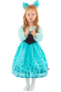 Little Adventures Mermaid Day Dress With Bow><noscript><img width=