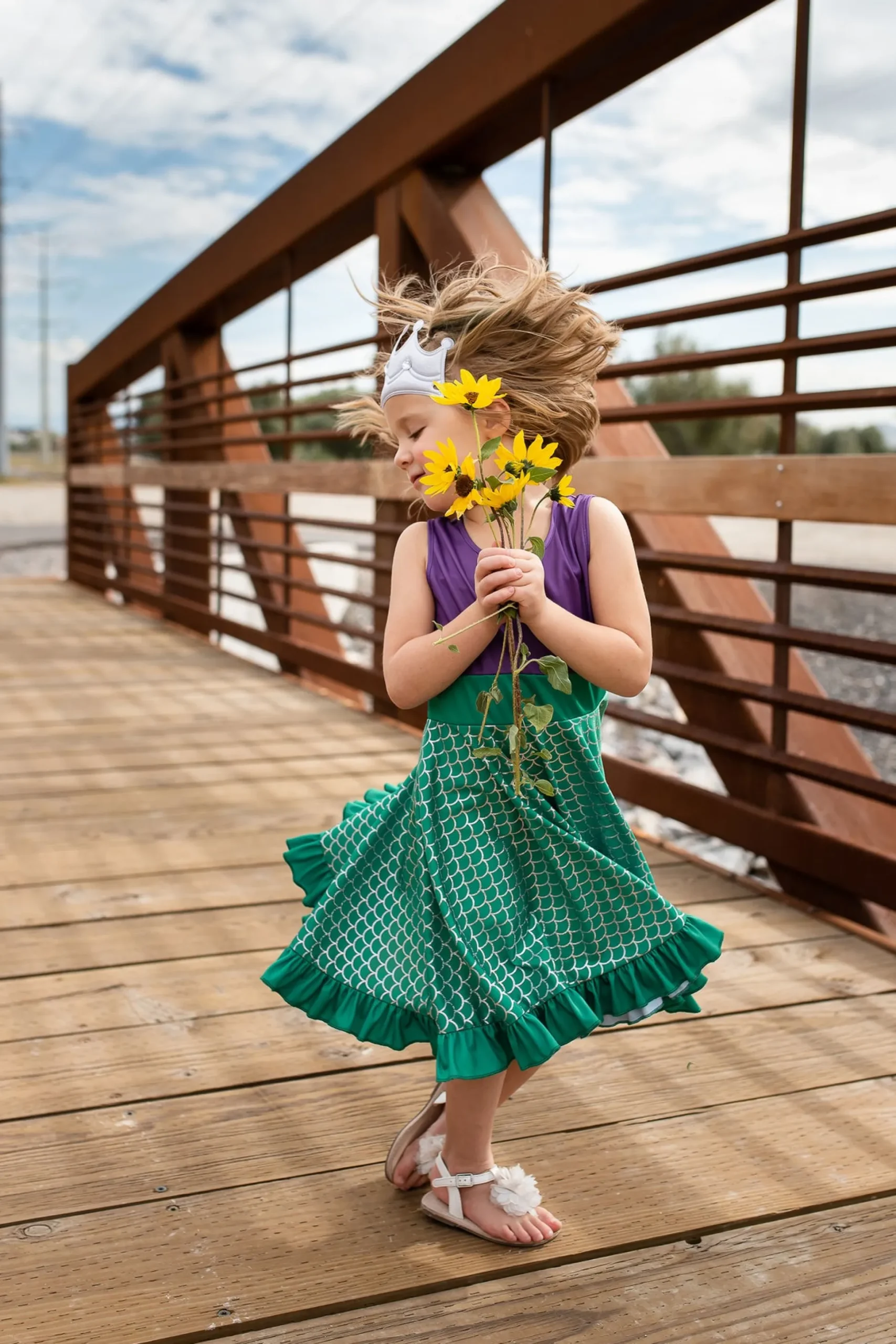Little Adventures Mermaid Twirl Dress> Twirl Dresses