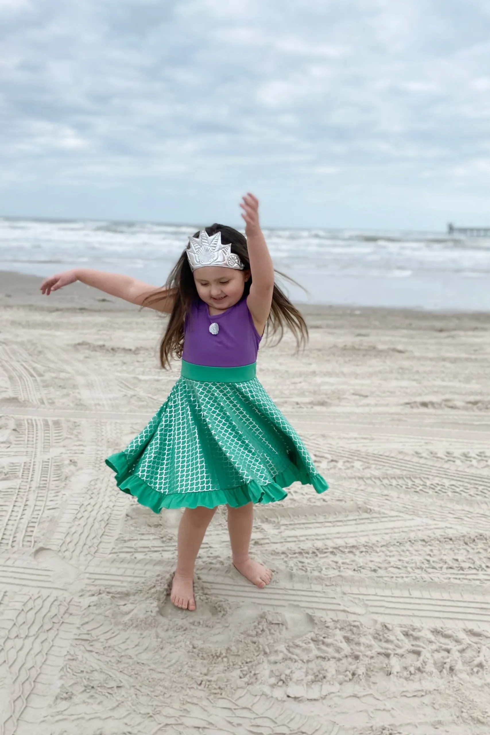 Little Adventures Mermaid Twirl Dress> Twirl Dresses