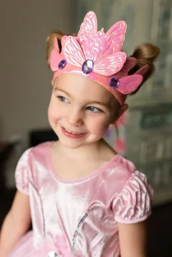 Little Adventures Pink Butterfly Soft Crown><noscript><img width=