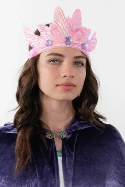 Little Adventures Pink Butterfly Soft Crown><noscript><img width=