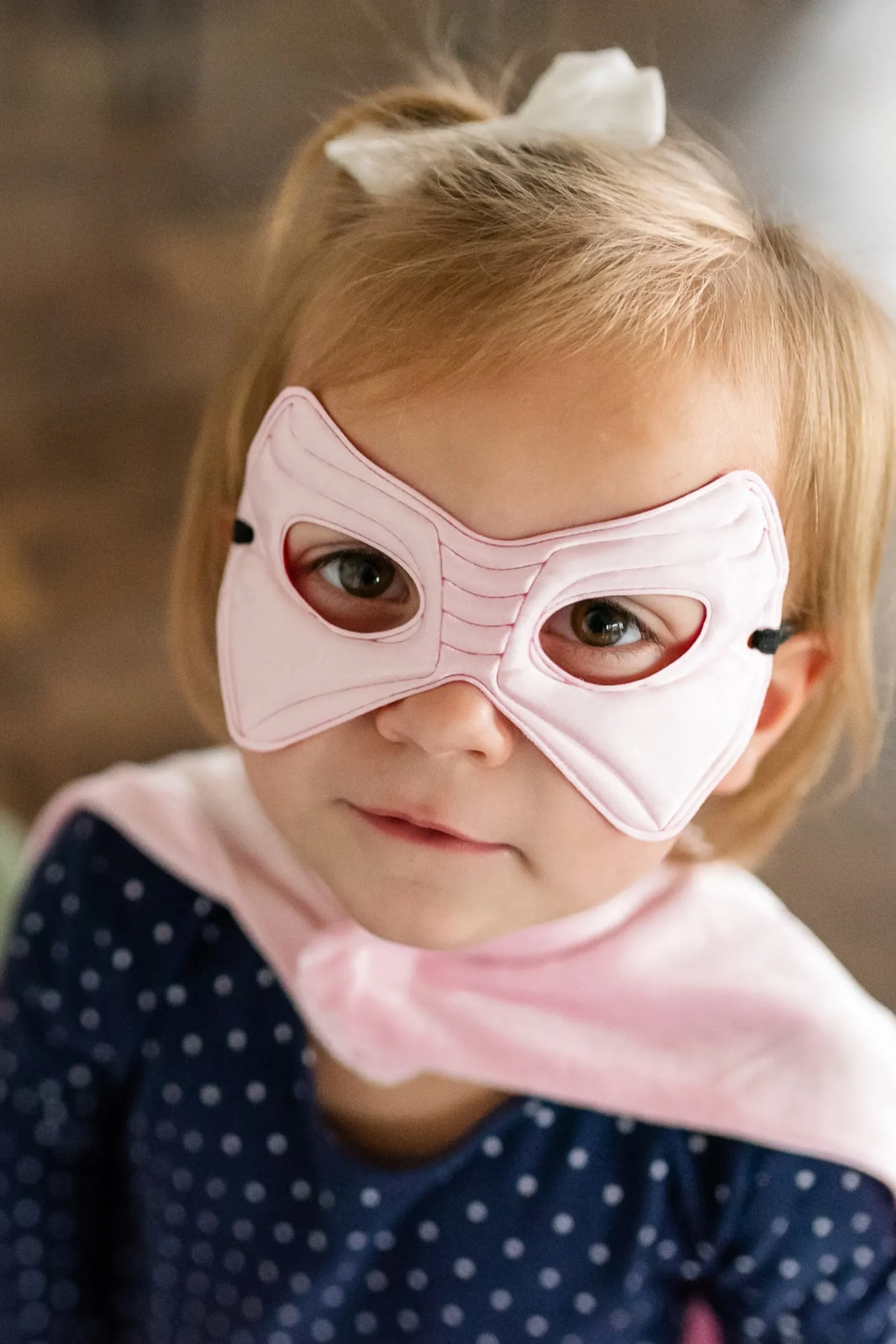 Little Adventures Pink Crown Cape & Mask Set> Cloaks