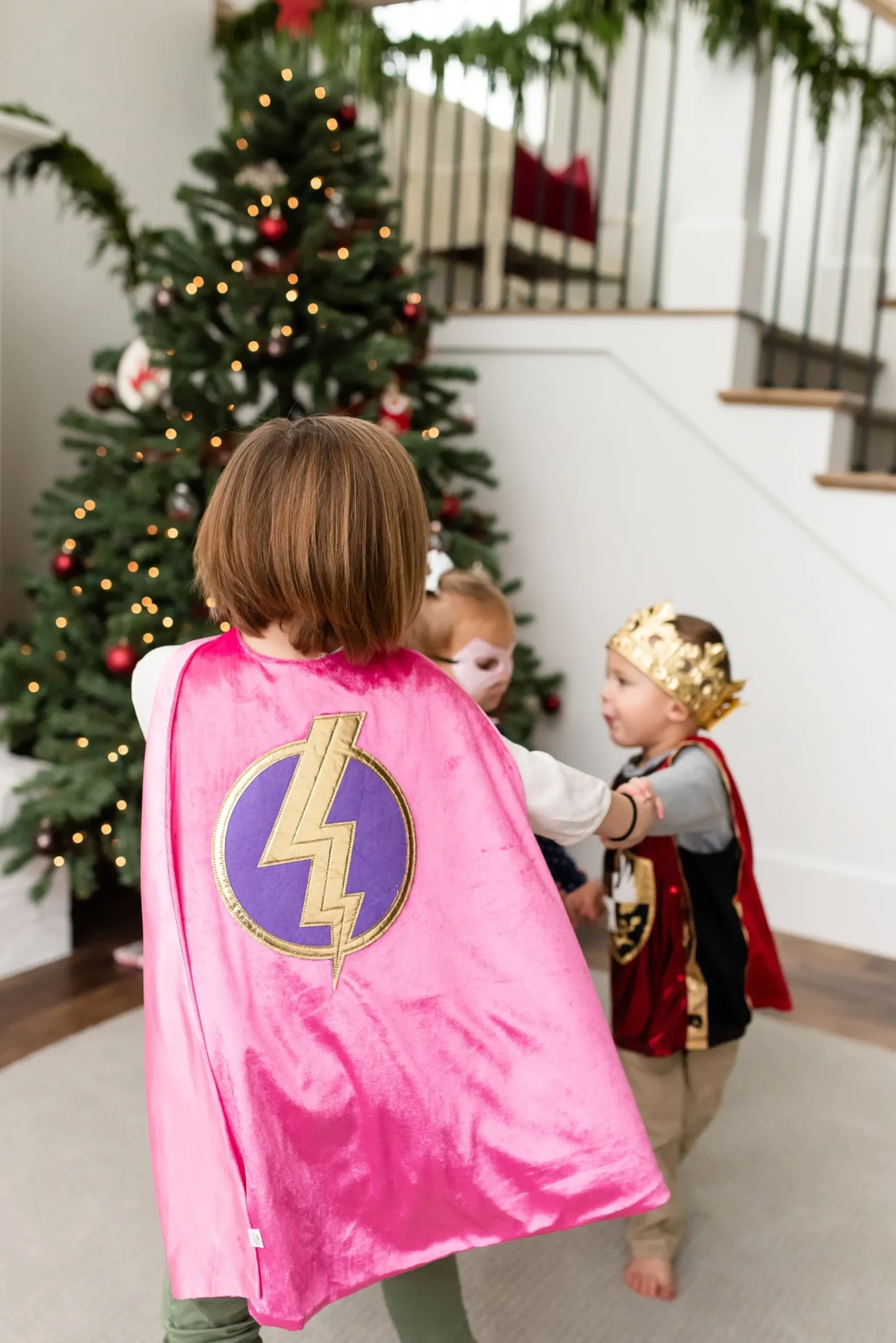 Little Adventures Pink Hero Cape & Mask Set> Super Hero