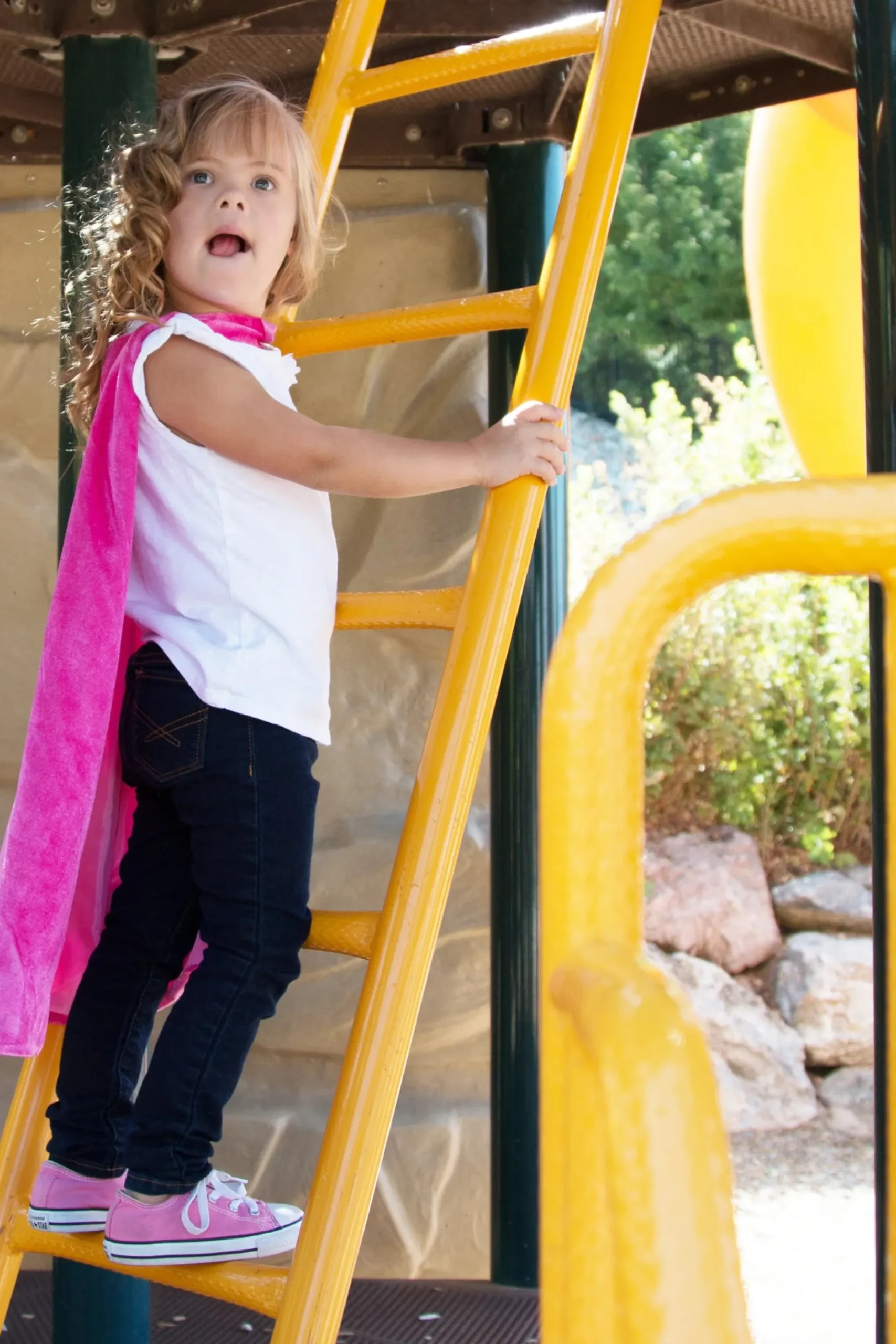 Little Adventures Pink Hero Cape & Mask Set> Super Hero