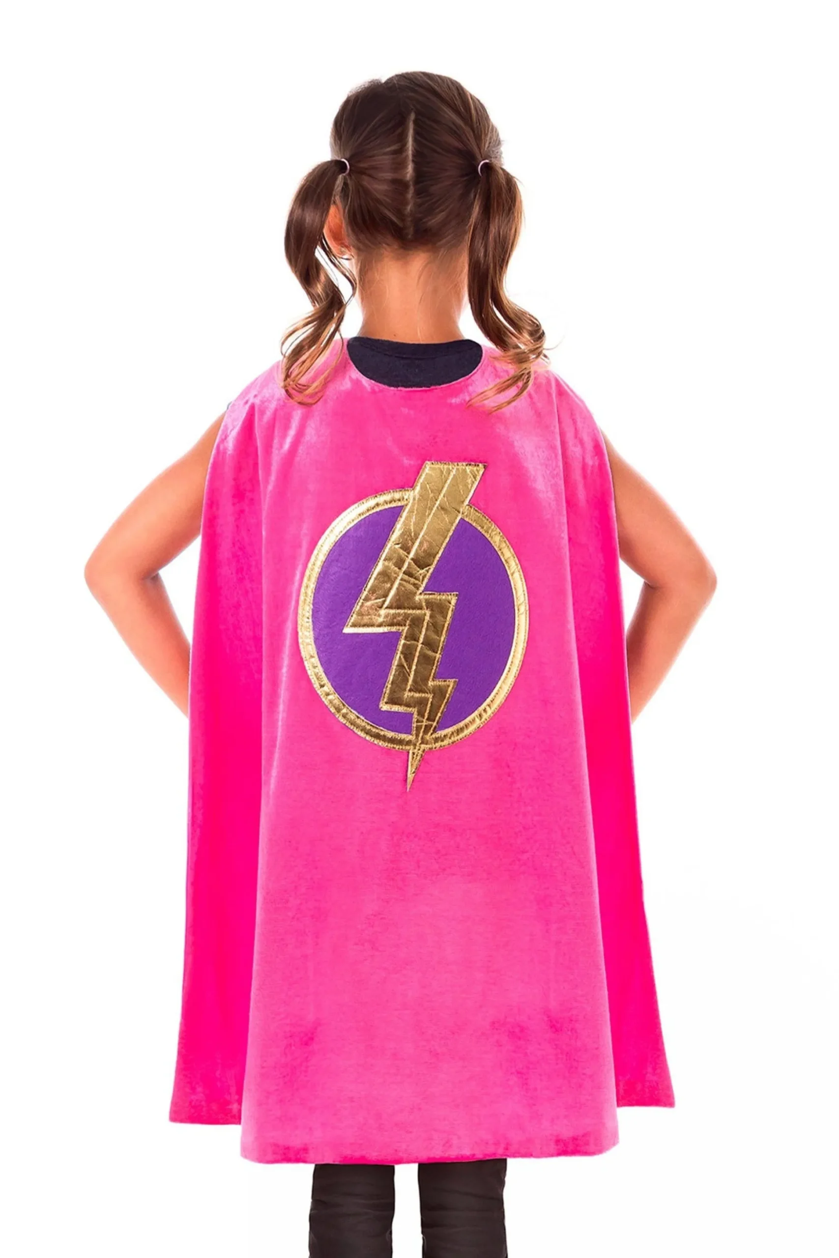 Little Adventures Pink Hero Cape & Mask Set> Cloaks