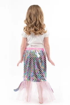 Little Adventures Pink Mermaid Splash> Dresses
