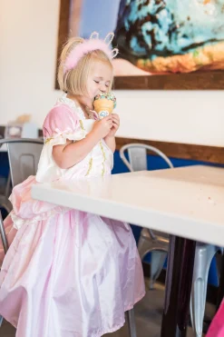 Little Adventures Pink Vintage Princess Dress><noscript><img width=