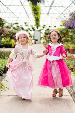 Little Adventures Pink Vintage Princess Dress><noscript><img width=