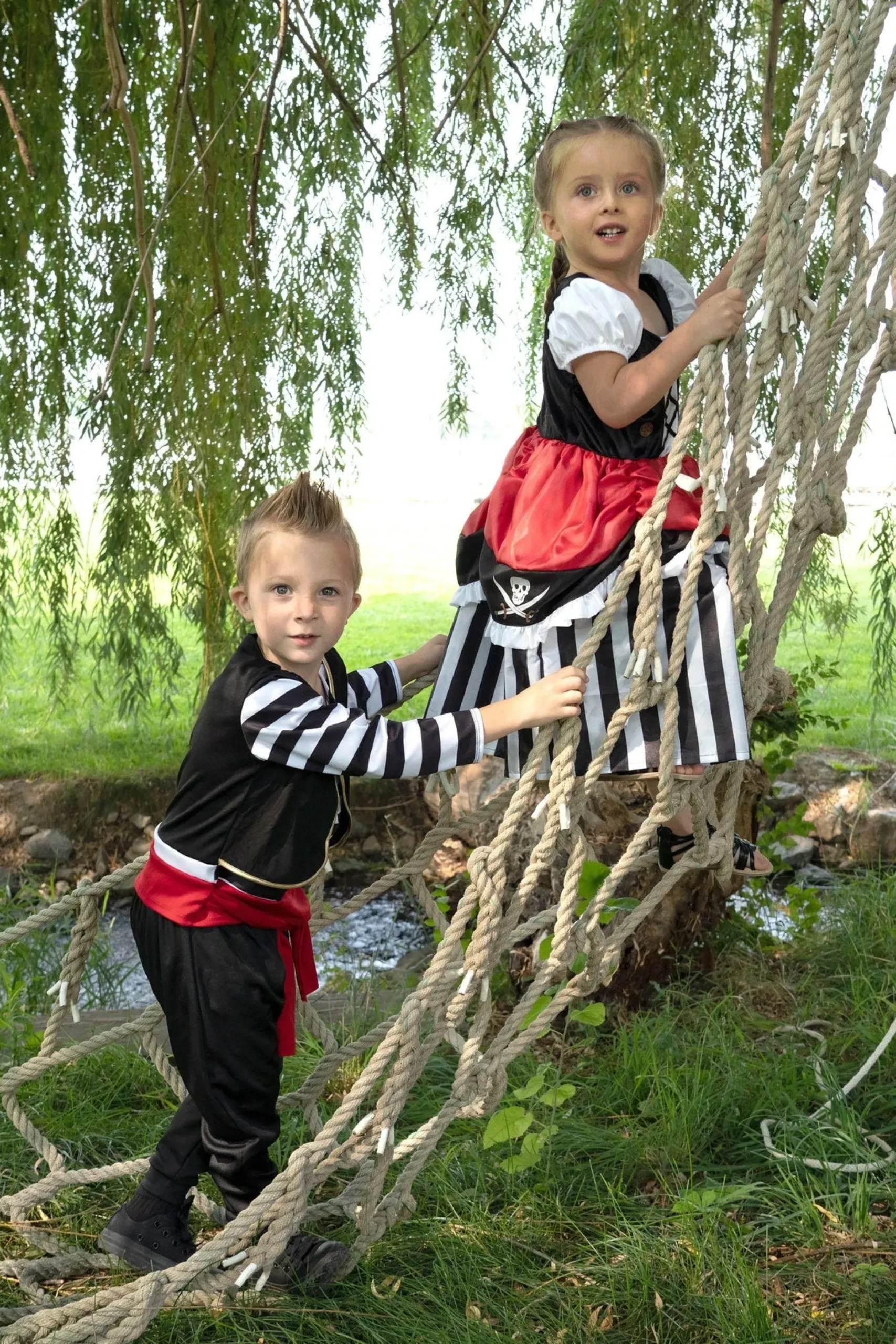 Little Adventures Pirate Dress With Headband> Pirates