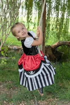 Little Adventures Pirate Dress With Headband><noscript><img width=