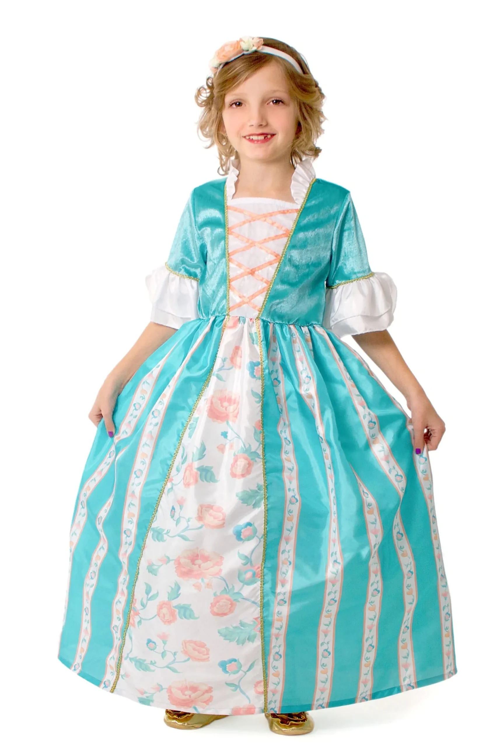 Little Adventures Princess Ava With Headband> Dresses