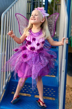 Little Adventures Purple Blossom Fairy Wings><noscript><img width=