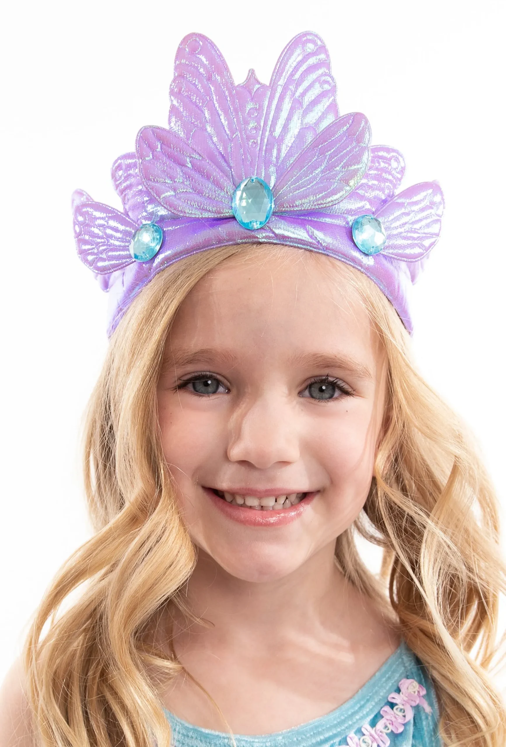 Little Adventures Purple Butterfly Soft Crown> Accessories
