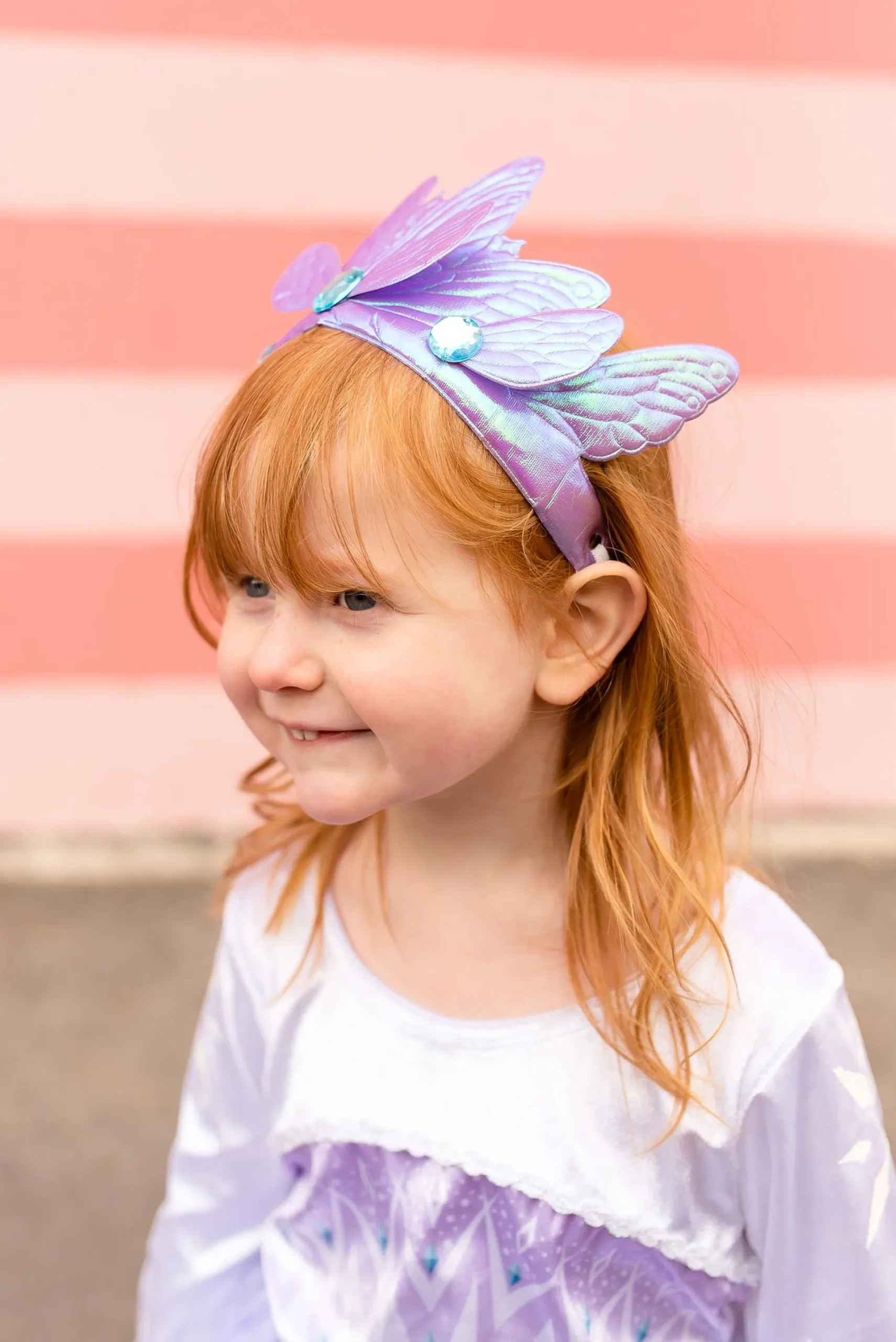 Little Adventures Purple Butterfly Soft Crown> Accessories