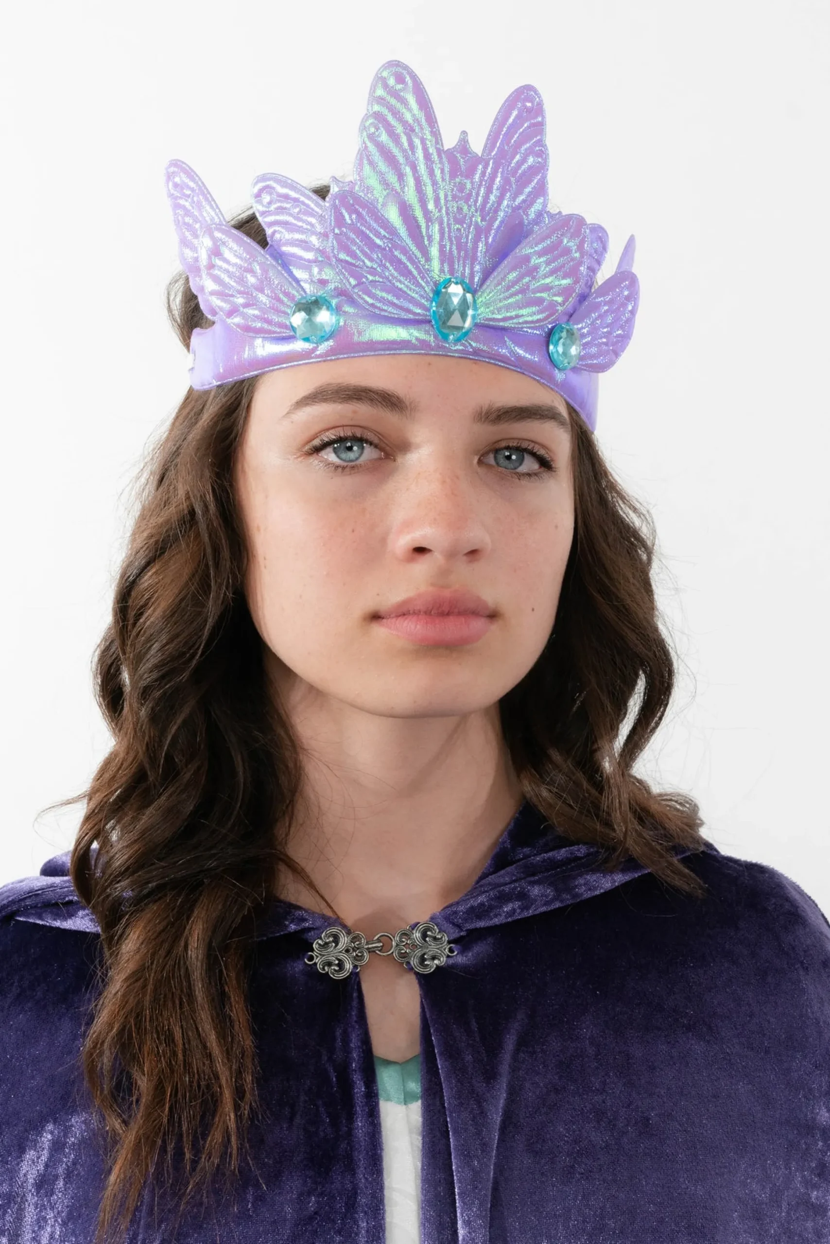 Little Adventures Purple Butterfly Soft Crown> Accessories