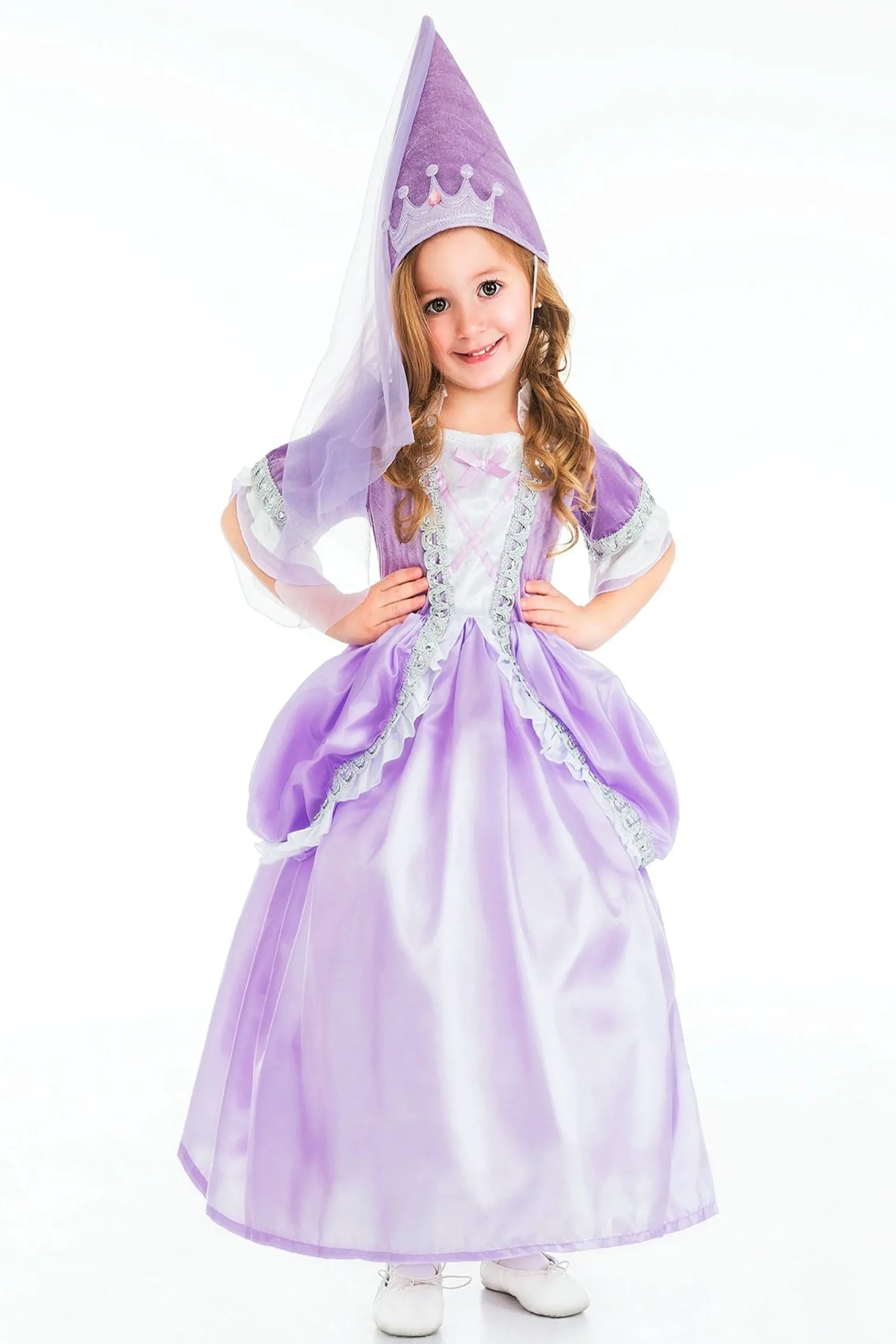 Little Adventures Purple Princess Cone Hat> Accessories