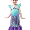 Little Adventures Purple Sparkle Mermaid> Dresses