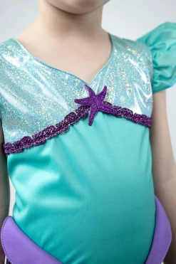 Little Adventures Purple Sparkle Mermaid> Dresses
