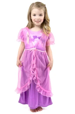 Little Adventures Rapunzel Nightgown With Pink Robe><noscript><img width=