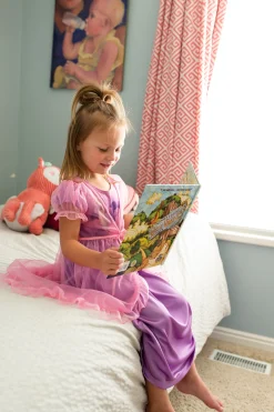 Little Adventures Rapunzel Nightgown With Pink Robe><noscript><img width=