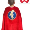 Little Adventures Red Hero Cape & Mask Set> Super Hero