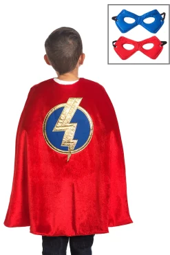 Little Adventures Red Hero Cape & Mask Set> Super Hero