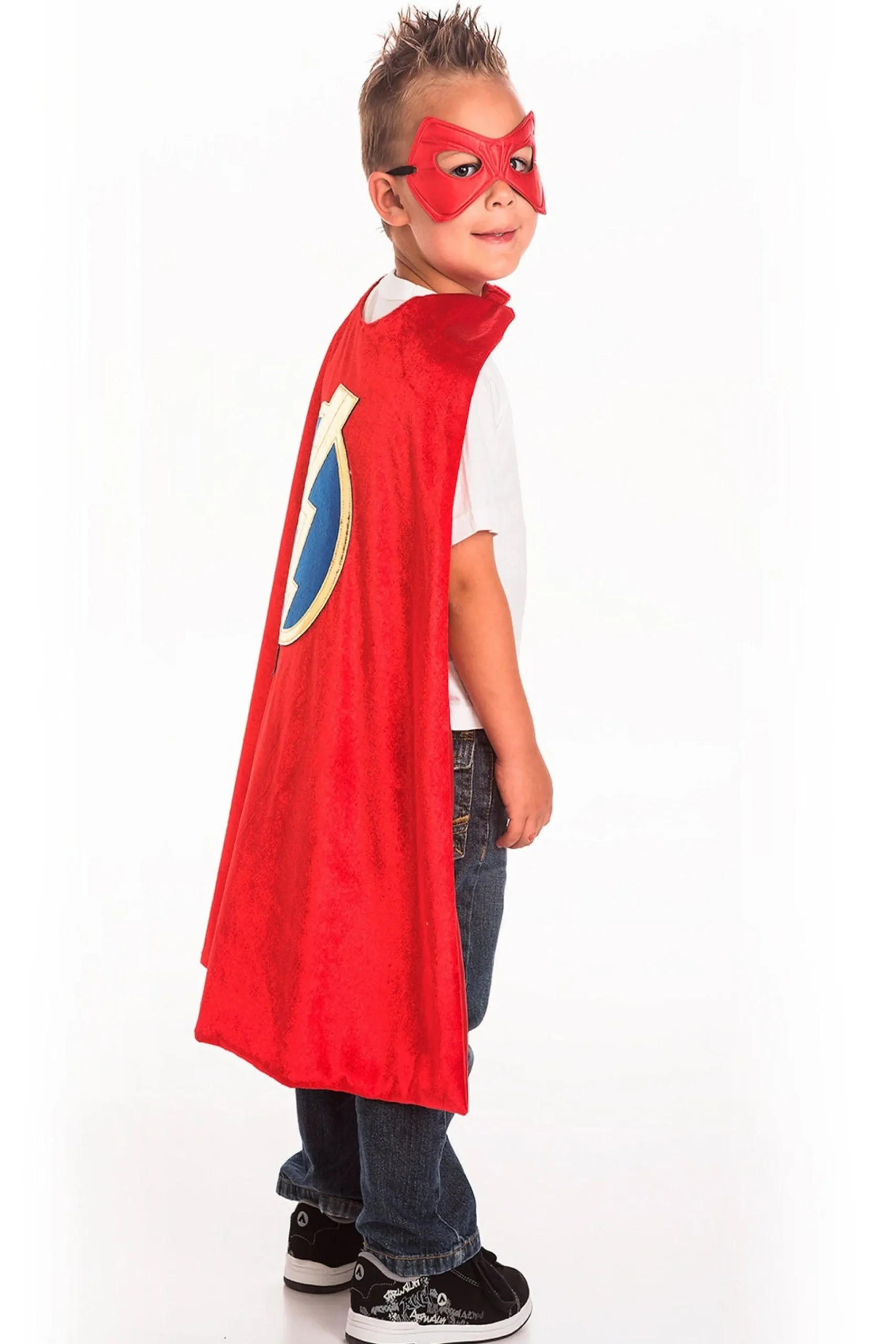 Little Adventures Red Hero Cape & Mask Set> Dress Ups