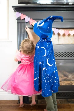 Little Adventures Royal Blue Wizard Cape><noscript><img width=