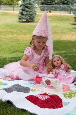 Little Adventures Royal Pink Princess Dress><noscript><img width=