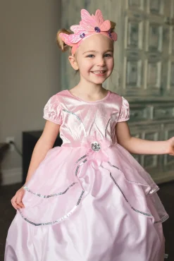 Little Adventures Royal Pink Princess Dress><noscript><img width=