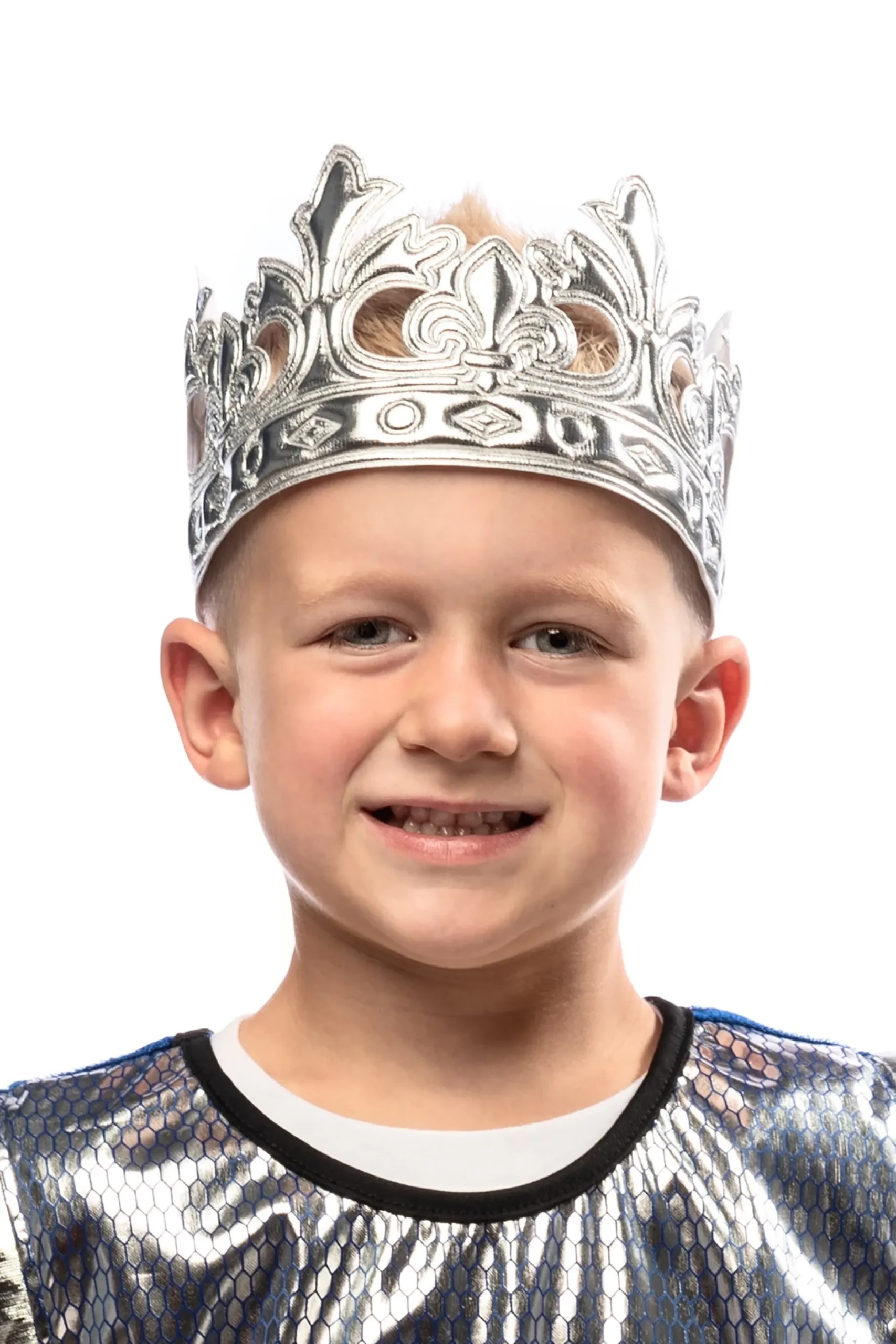 Little Adventures Silver Prince Soft Crown> Accessories