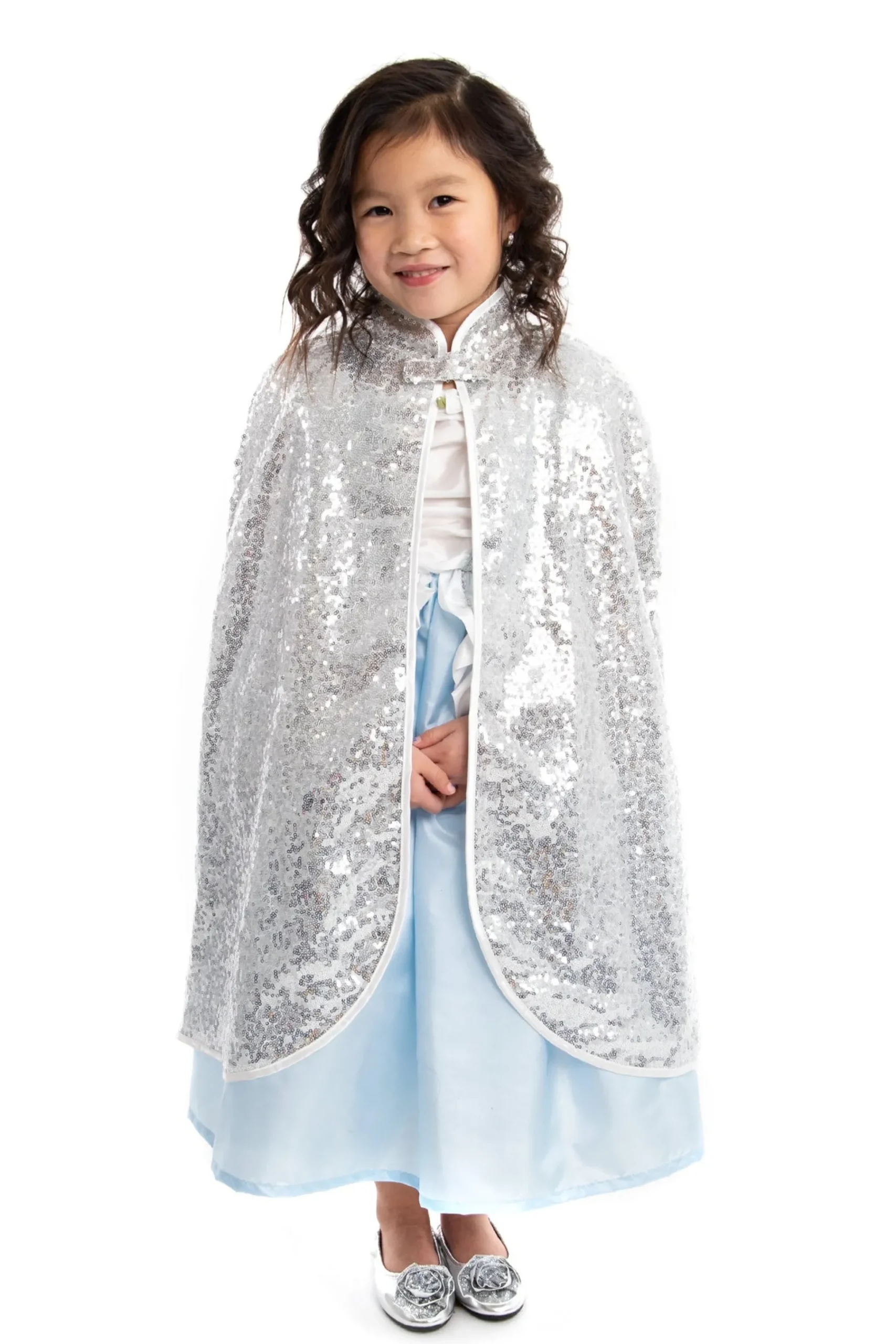 Little Adventures Silver Shimmer Cloak> Cloaks
