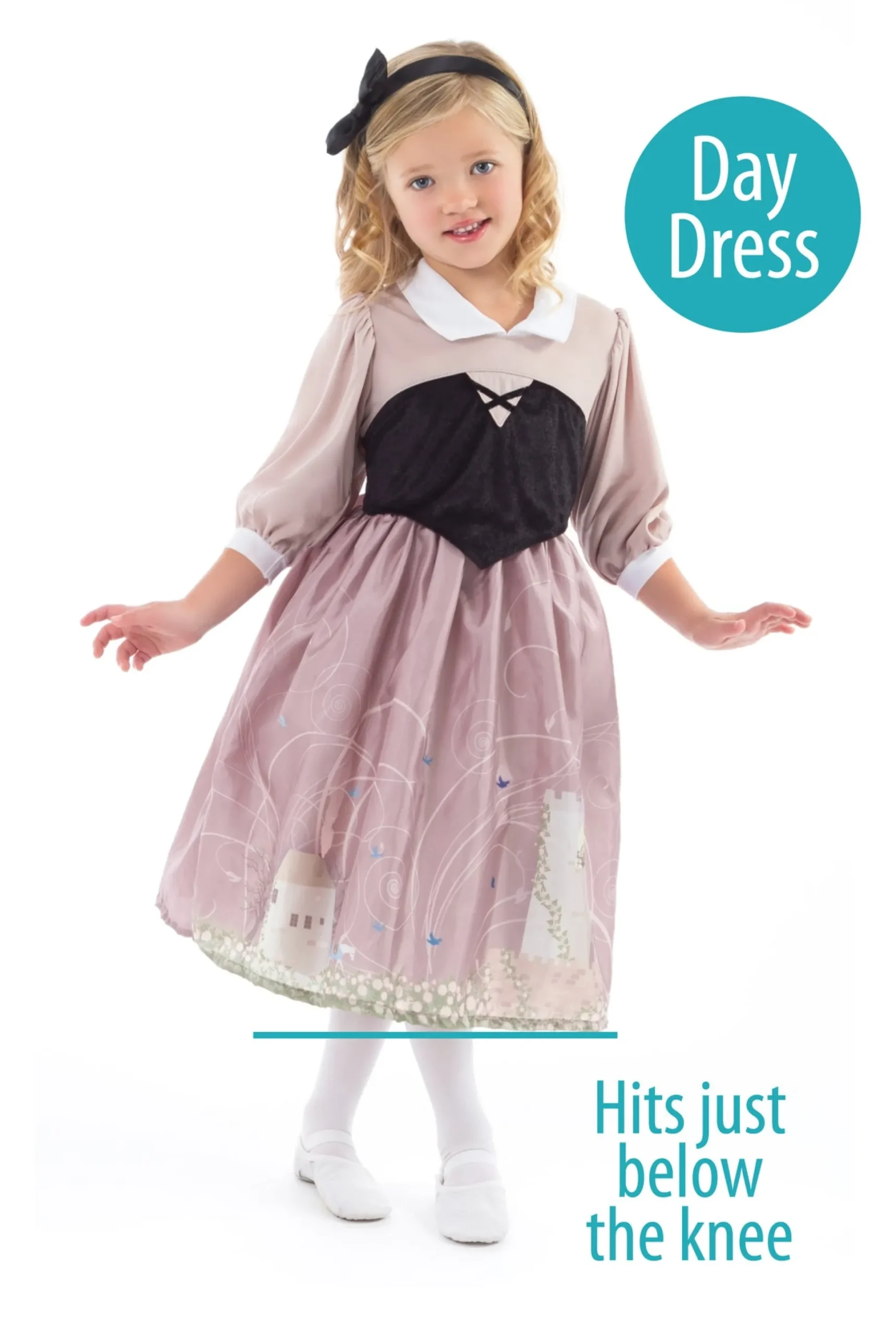 Little Adventures Sleeping Beauty Day Dress With Headband> Dresses
