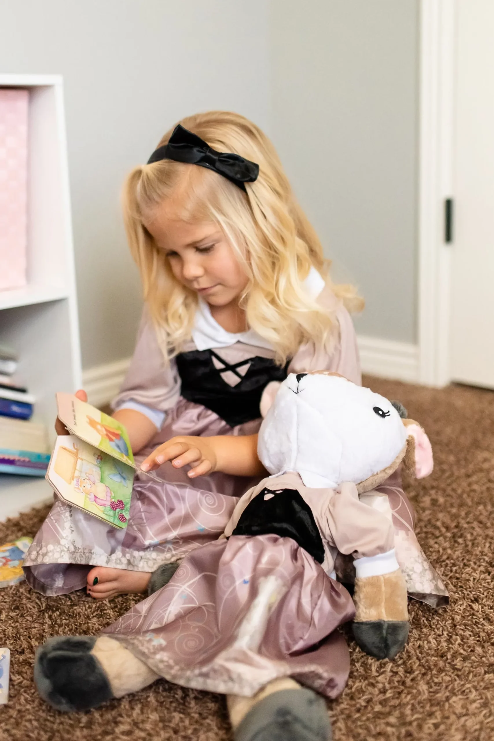 Little Adventures Sleeping Beauty Day Dress With Headband> Dresses