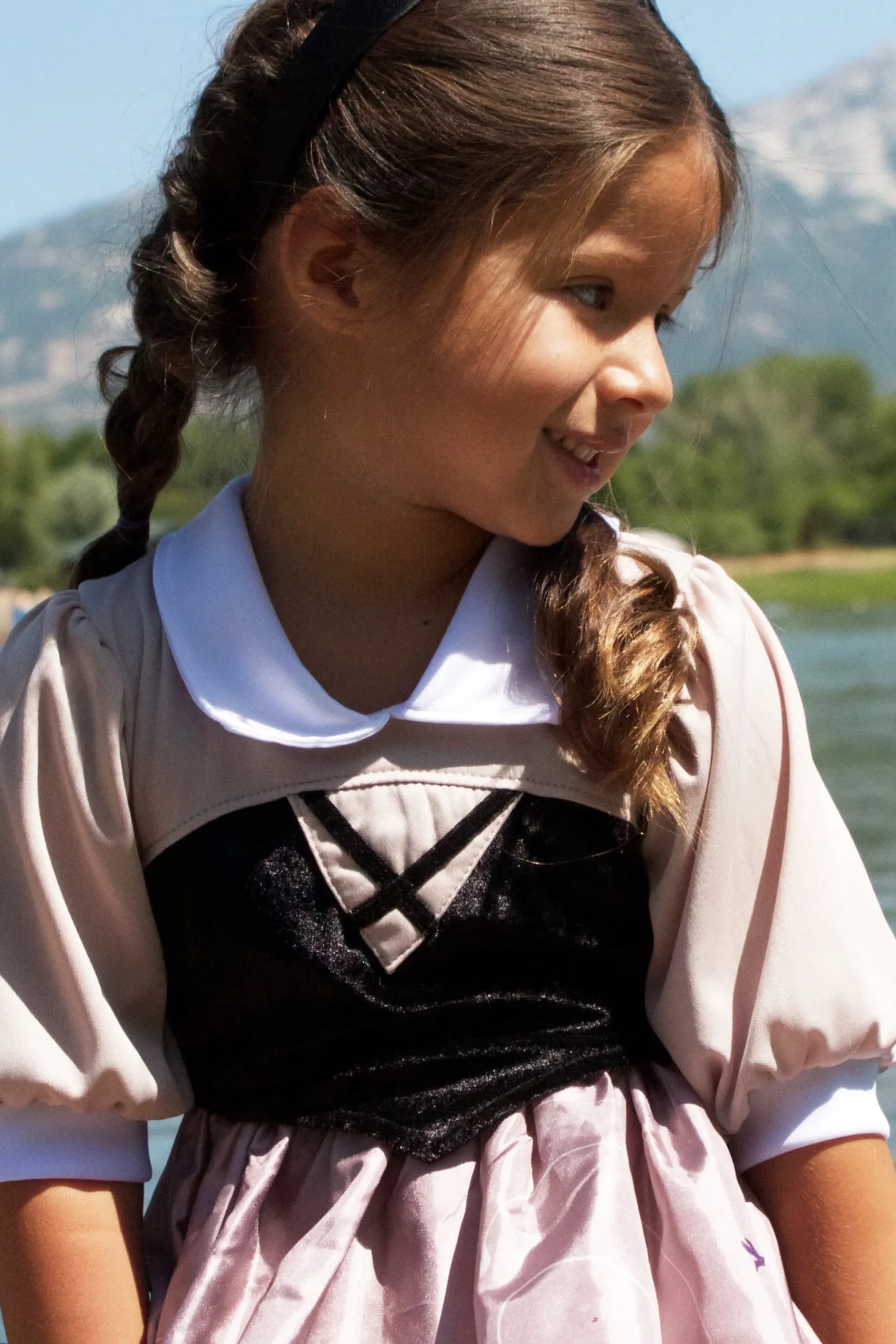 Little Adventures Sleeping Beauty Day Dress With Headband> Dresses