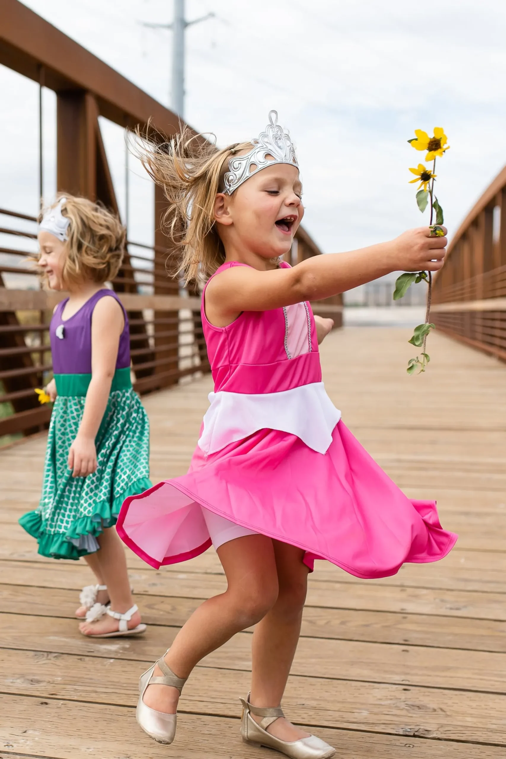Little Adventures Sleeping Beauty Twirl Dress> Twirl Dresses